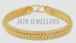 Mens Solid Gold Bracelet