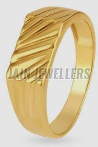 Mens Statement Gold Ring