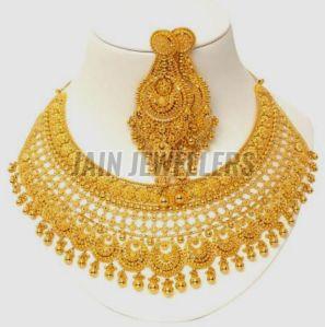 Womens Gold Jewelry Set