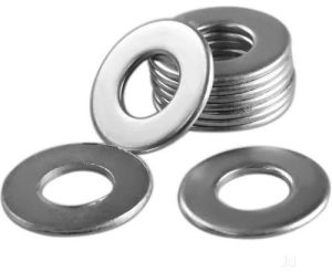 Polished Stainless Steel Round Washer