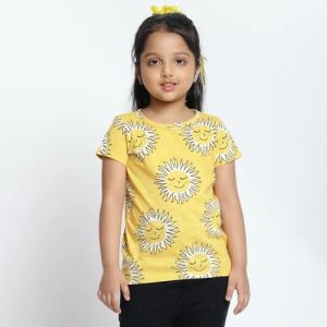 Girls Printed T Shirt
