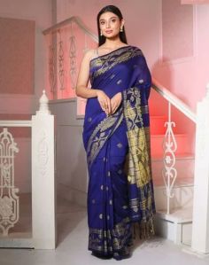 Ladies Handloom Cotton Jamdani Saree