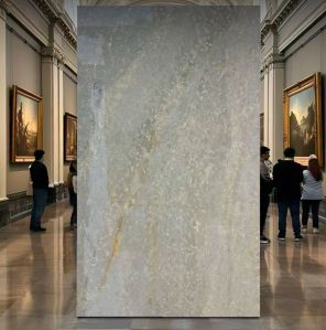 Unpolished Grey Marble Slabs