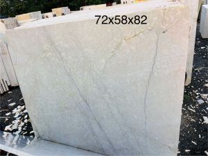 Polished White Marble Slabs