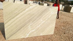 Rough Rubbing Green Katni Marble Slabs