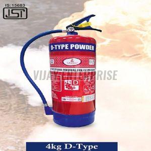 4 Kg D Type Fire Extinguisher