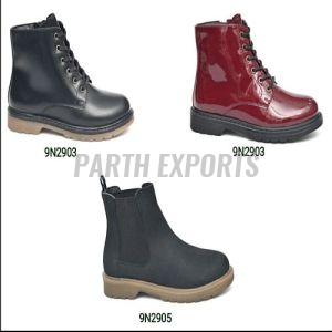 Boys Multicolor Leather Boots