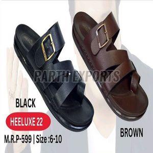 Heeluxe-22 Mens PU Leather Slipper