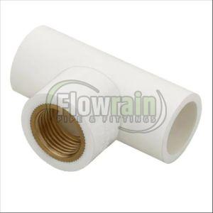 1 Inch UPVC Brass Tee
