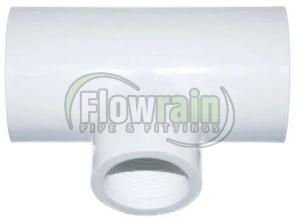 1 X 1/2 Inch UPVC Reducing Tee