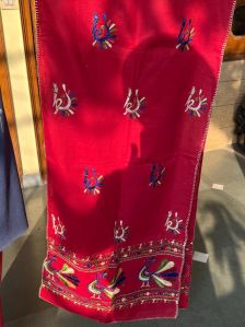 Designer Hand Embroidered Phulkari Stole