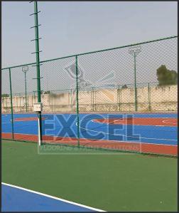 5 Layer Synthetic Sports Flooring Service