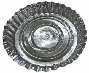 Disposable Silver Paper Round Plates