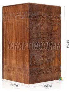Wooden Ash Cremation Urn
