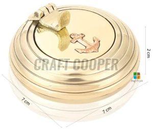 Antique Brass Ashtray