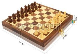 Wooden Magnetic Chess Set