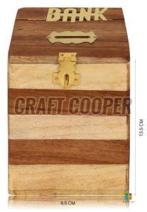 Wooden Kids Money Bank