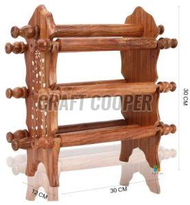Wooden Bangle Stand