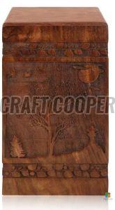 Wooden Handmade Cremation Urn