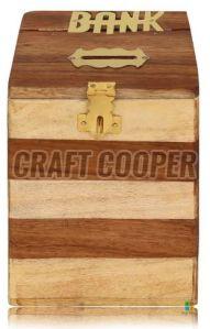 Wooden Kids Money Bank