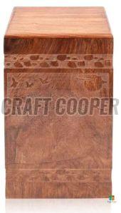 Wooden Rectangle Cremation Urn