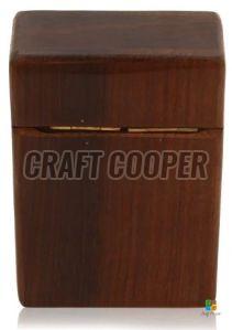 Wooden Deck Playing Card Box