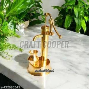 Decorative Brass Hand Pump
