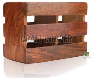 Wooden Pen Stand
