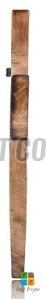 Wooden Brown Cross Pendant