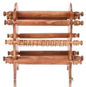 Wooden Bangle Stand