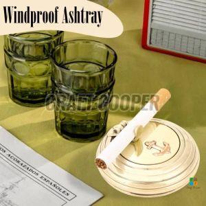 Antique Brass Ashtray
