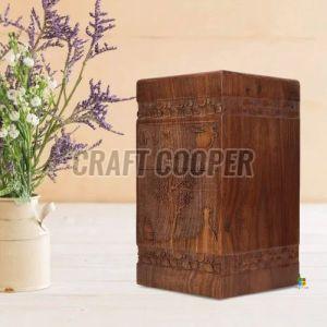 Wooden Ash Cremation Urn