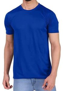 Mens Plain Polyester T Shirt