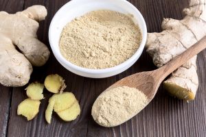 Cream Dehydrated Ginger Powder
