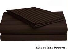 200 Thread Count Stripped King Size Cotton Bedsheet Set