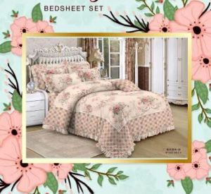 300 Thread Count Beauty King Printed Cotton Bedsheet