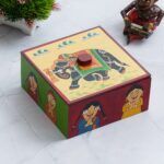 13cm Wooden Handcrafted Dry Fruit Box