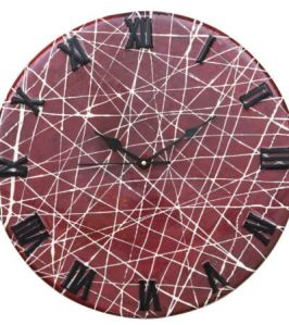 16 Inch Exquisite Wooden Handmade Printed Acrylic Wall Clock