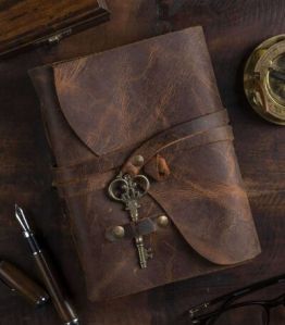 Unique and Attractive Handmade Genuine Leather Diary