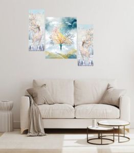 45cm Set OF 3 Scenery 3D Framed Wall Paintings