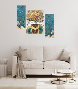 45cm Set OF 3 Scenery 3D Framed Wall Paintings