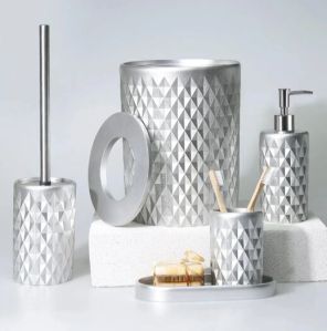 Metal Soap Dispenser Set