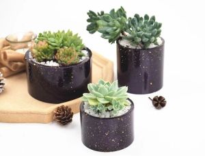 Resin Flower Pot