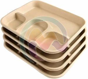 Bagasse Compartment Plates