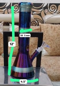 12 Inch Rainbow Color Glass Beaker