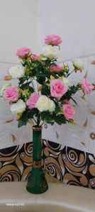 5 Inch Multicolor Glass Flower Pot