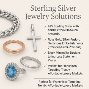 Silver Jewelry Manufacturing Service