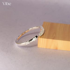 Women Silver Cuff Bracelet