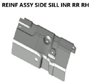 Hyundai Car Reinf Assy Side Sill Inr RR RH