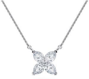 Designer Pear Diamond Pendant